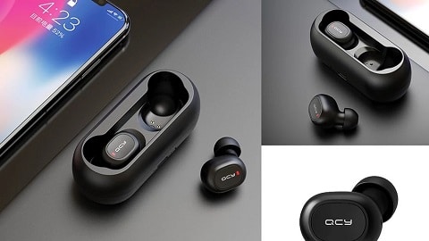 QCY T1C BT 5.0 TWS Истински безжични спортни слушалки
