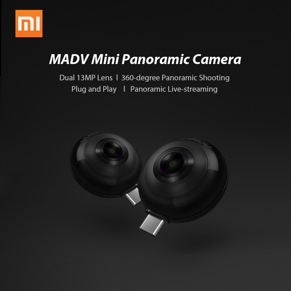 Xiaomi MADV Mini, nueva cámara de 360 grados para móviles, Gadgets