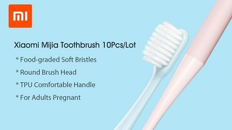 Xiaomi Mijia Toothbrush Soft Bristle Oral Care (10 Pcs)