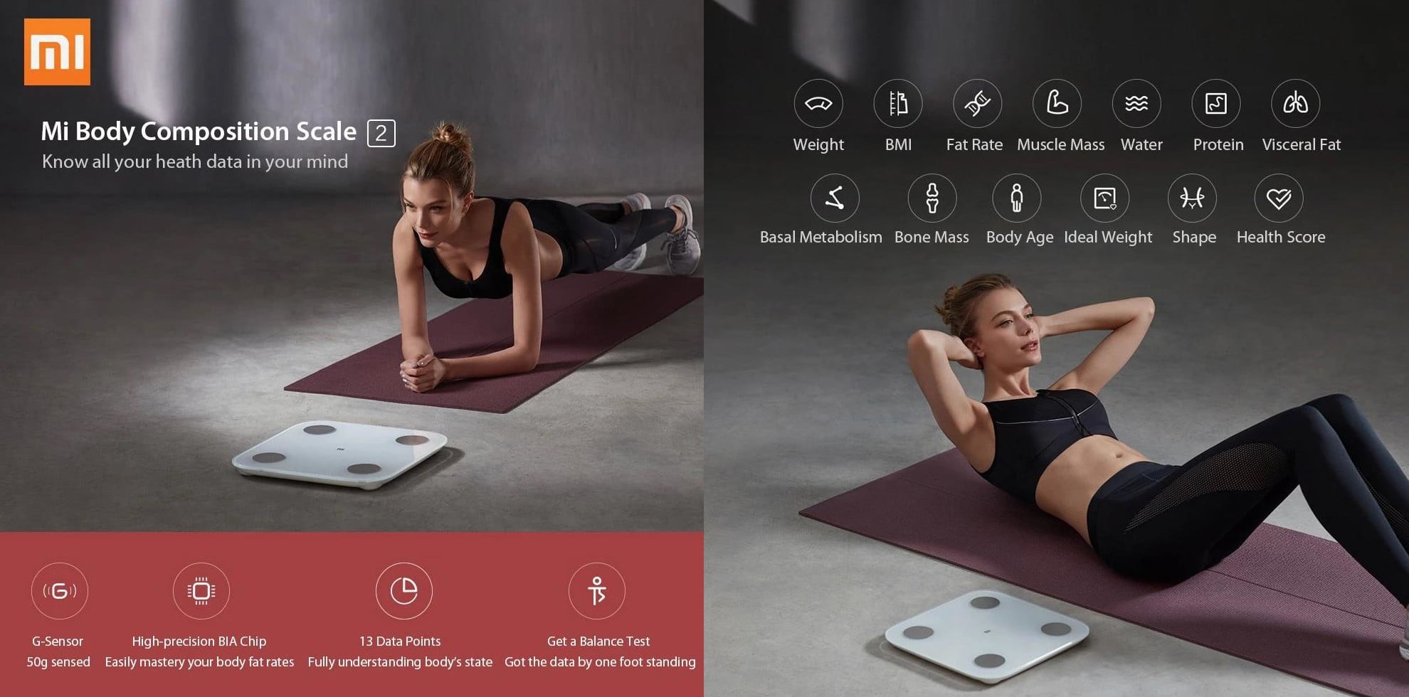 Make your own now the Xiaomi Mi Body Composition Scale 2 at € 26,34 from  Germany and without shipping costs - News by Xiaomi Miui Hellas