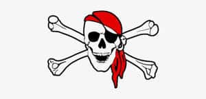 logotipo do pirata