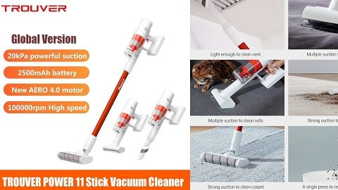 TROUVER POWER 11 Cordless Vacuum 20000Pa Cleaner