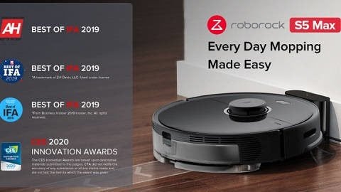 2020 Roborock S5 Max Vacuum Cleaner