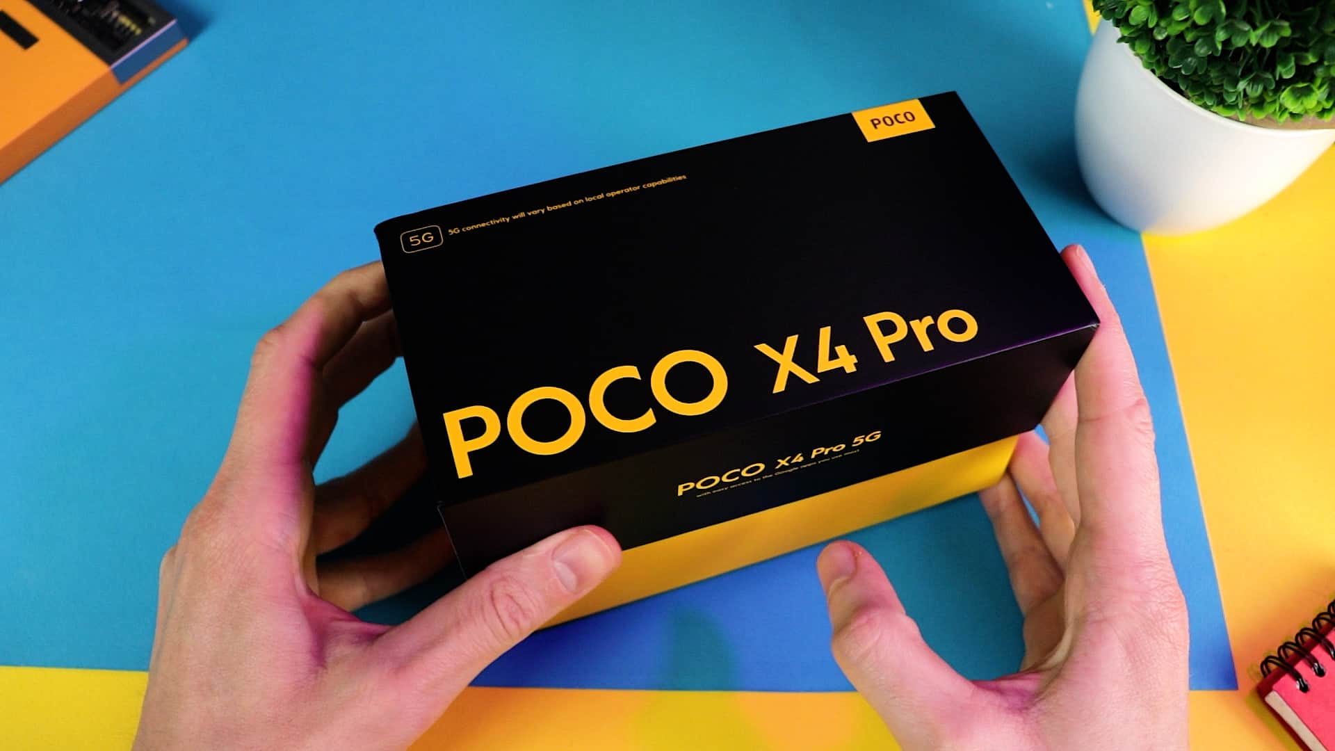 Poco X4 Pro 5G græsk unboxing fra Unboxing Lab