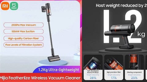 Xiaomi Mijia Featherlize Wireless Vacuum Cleaner