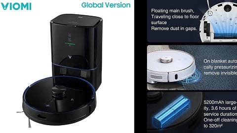 النسخة العالمية VIOMI S9 Robot Vacuum Cleaner