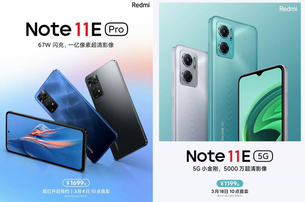 Redmi Note 11E is newest Note 11 device in China: Is this the Redmi 11?
