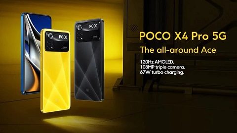 Poco X4 Pro 5G NFC (versão global de 6/128 GB)
