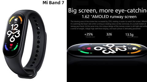 Bracelet intelligent Xiaomi Mi Band 7 (édition standard / chinois et anglais)