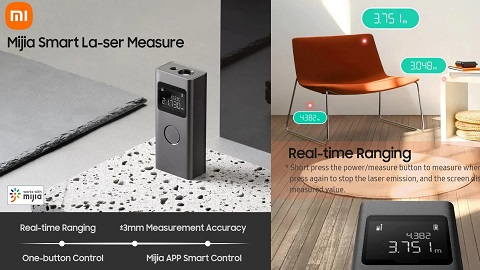 Xiaomi Mijia Smart Laser Mät Digital Diastimeter