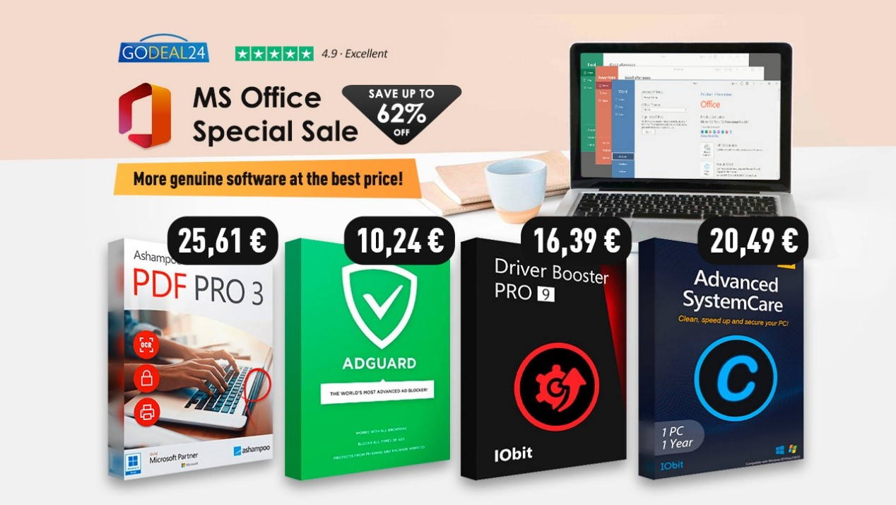 Achetez une licence Microsoft Office 2021 à partir de 12,99 euros sur le  site Godeal24 !