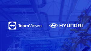 Логото на TeamViewer и Hyundai-Motor