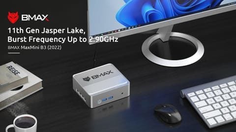 Мини-ПК BMAX B3 Intel® Jasper Lake N5095 (8+256 ГБ)