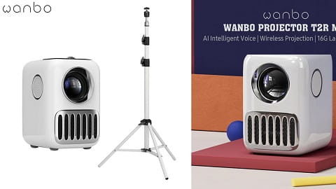 Wanbo T2R MAX Projector + Universal