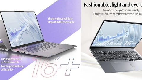 2022 Lenovo ThinkBook 16+ bärbar dator (Ryzen AMD R5 6600H)