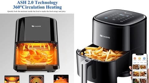 Proscenic T22 Smart Electric Air Fryer (Oil-Free)