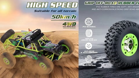 Wltoys 12427 1/12 2.4G 4WD (50km/h RC Off Road Car)