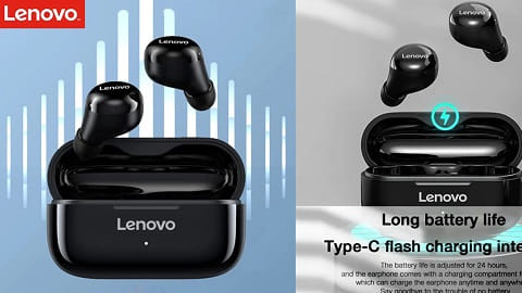 هدفون بی‌سیم واقعی Lenovo LP11 BT5.0 Earbuds In-Ear