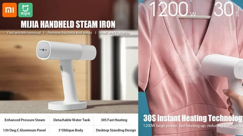 Xiaomi Mijia Handheld Steam Iron Garment Steamer
