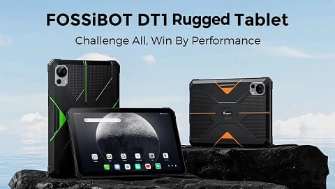 تبلت FOSSiBOT DT1 Rugged (Android 13، 10.4 اینچی 2000x1200 2K FHD+)