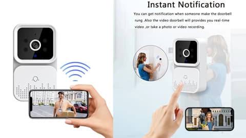 S6 Smart Video Doorbell (עם אפליקציית Ulooka)