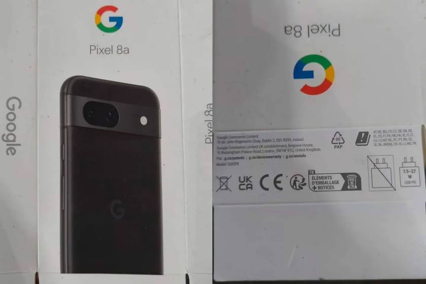 谷歌 Pixel 8a 盒子
