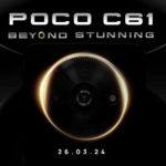 POCO C61 Teaser