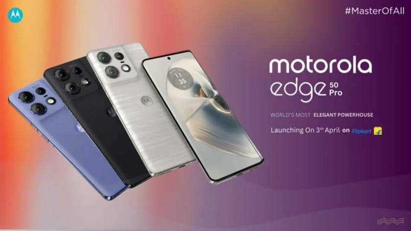 Motorola Edge 50 Pro på Flipkart