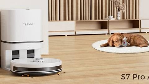 Tesvor S7 Pro AES Robot Vacuum Cleaner with Automatic Empty Station